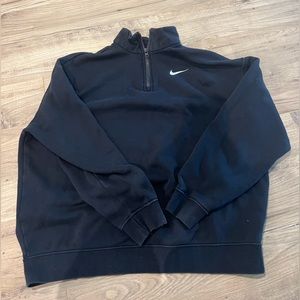 Black Nike quarter zip size xs